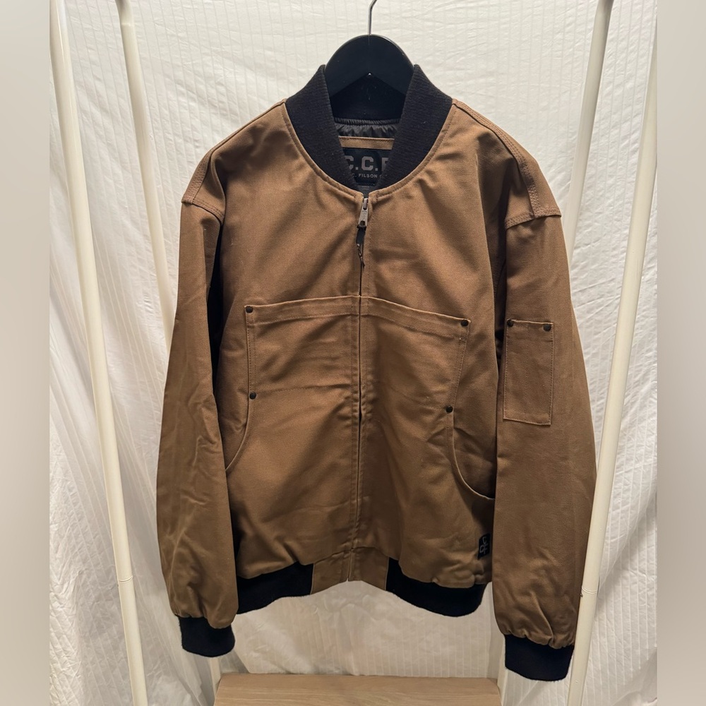 Filson Canvas Bomber Size Large